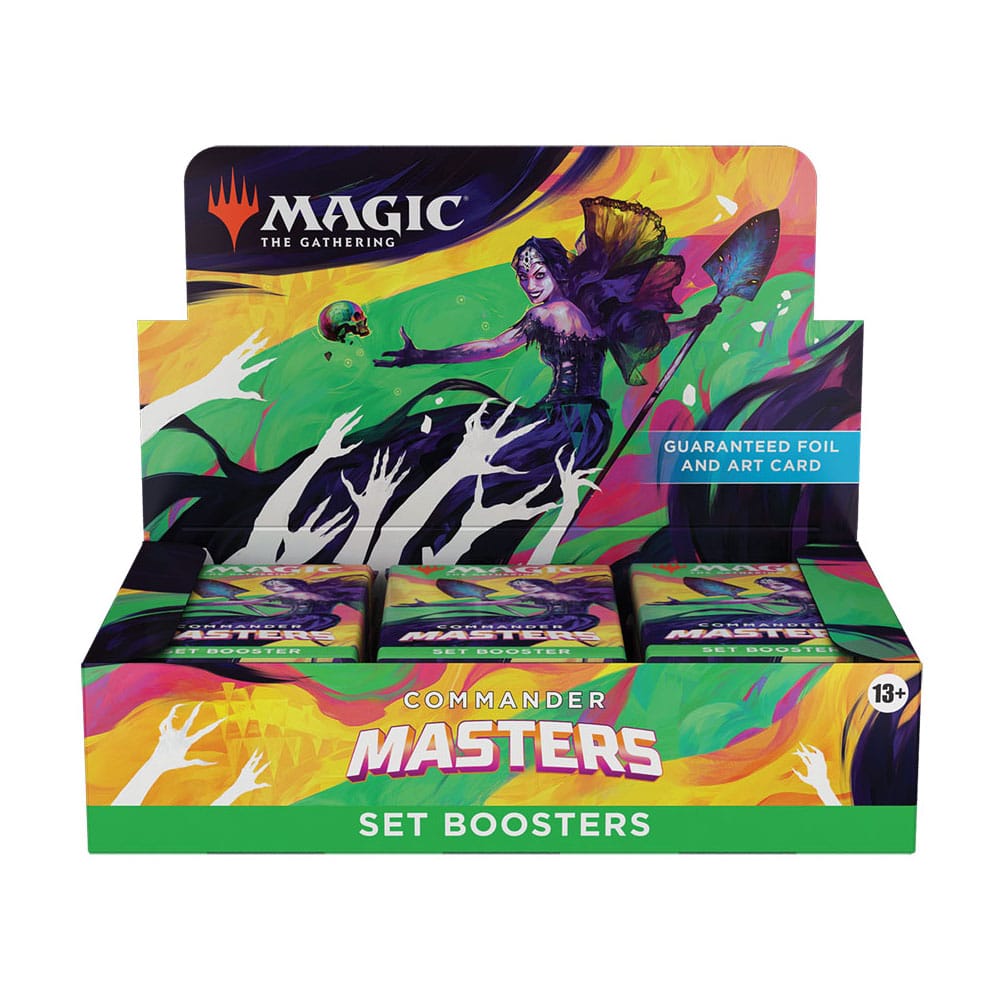 Wizards Of The Coast MTG Commander Masters Set Booster Box (24) – English by LAB7 Malta, Europe