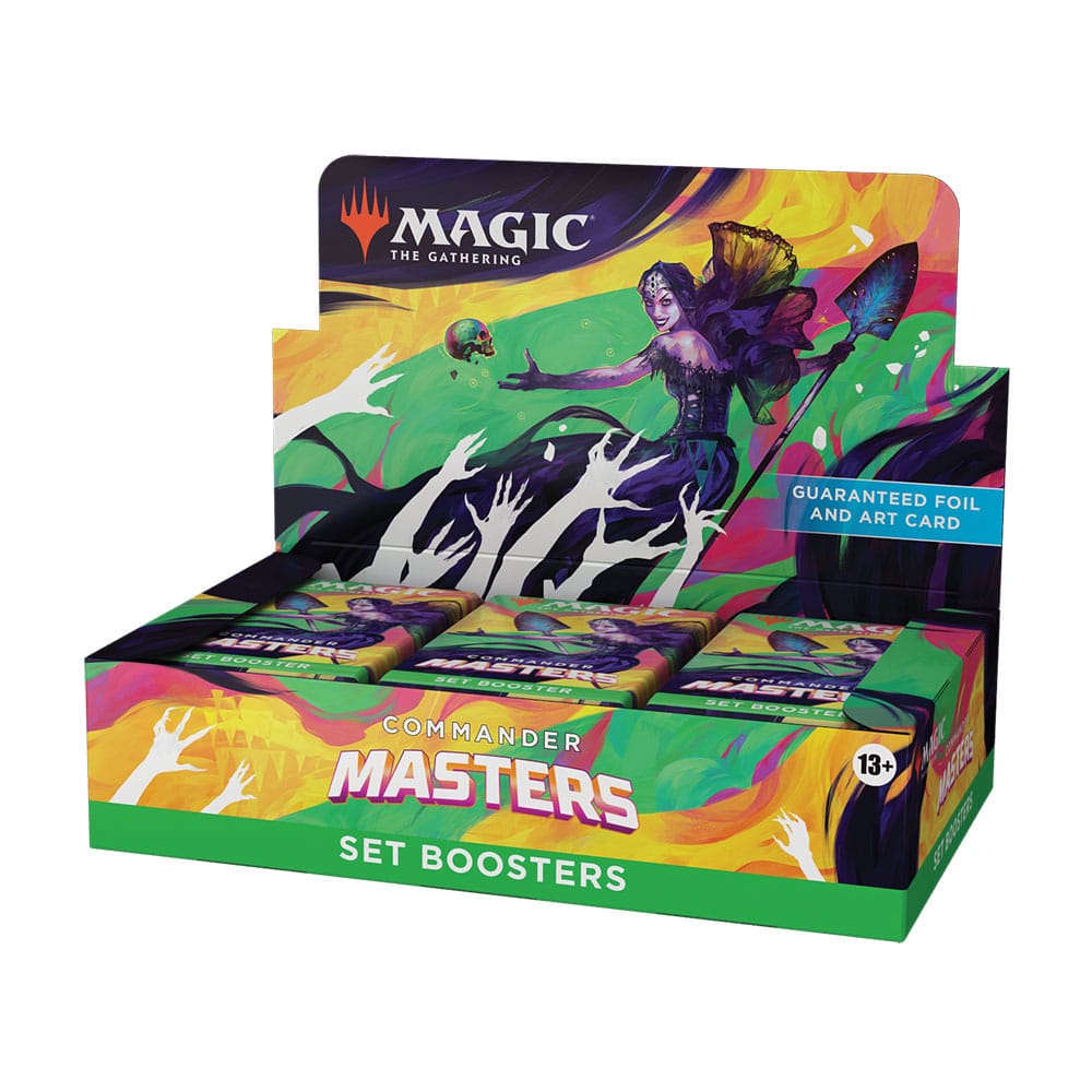 Wizards Of The Coast MTG Commander Masters Set Booster Box (24) – English by LAB7 Malta, Europe