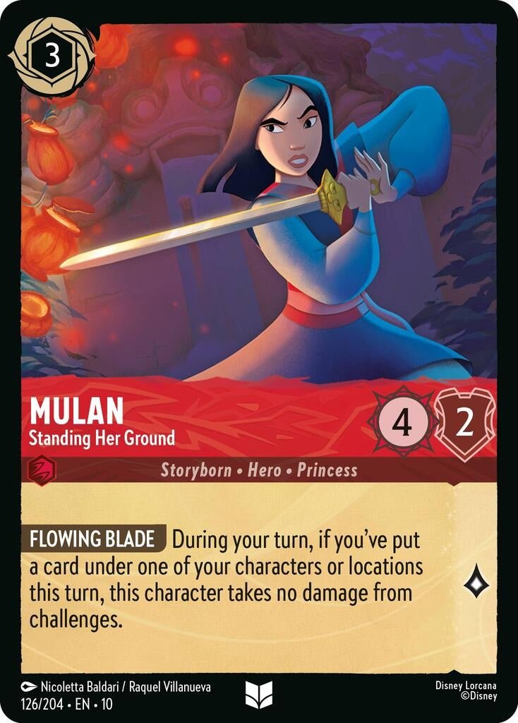 Ravensburger Mulan - Standing Her Ground (126/204) (Whispers in the Well) by LAB7 Malta, Europe