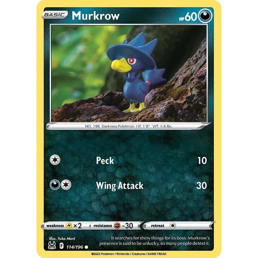 Murkrow (114/196) (SWSH11: Lost Origin) in Malta | LAB7