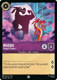 Ravensburger Mushu - Braggin' Dragon (46/204) (Whispers in the Well) by LAB7 Malta, Europe