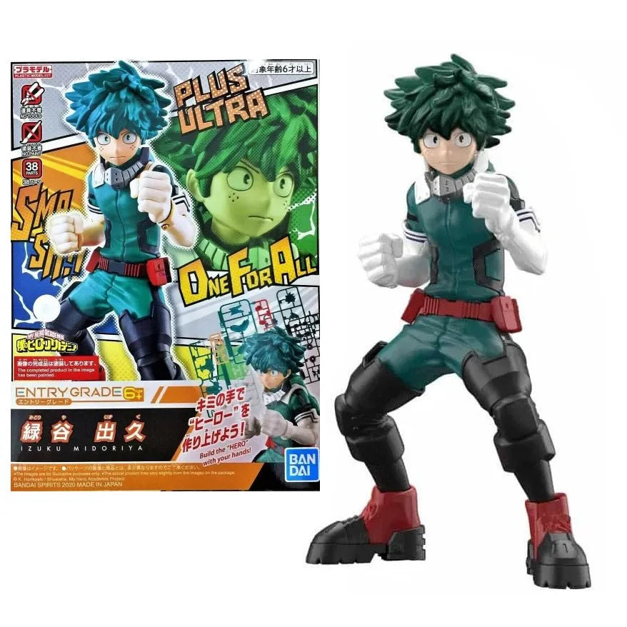 Bandai MY HERO ACADEMIA - EG Izuku Midoriya - Model Kit 14cm by LAB7 Malta, Europe