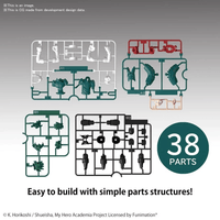 Bandai MY HERO ACADEMIA - EG Izuku Midoriya - Model Kit 14cm by LAB7 Malta, Europe
