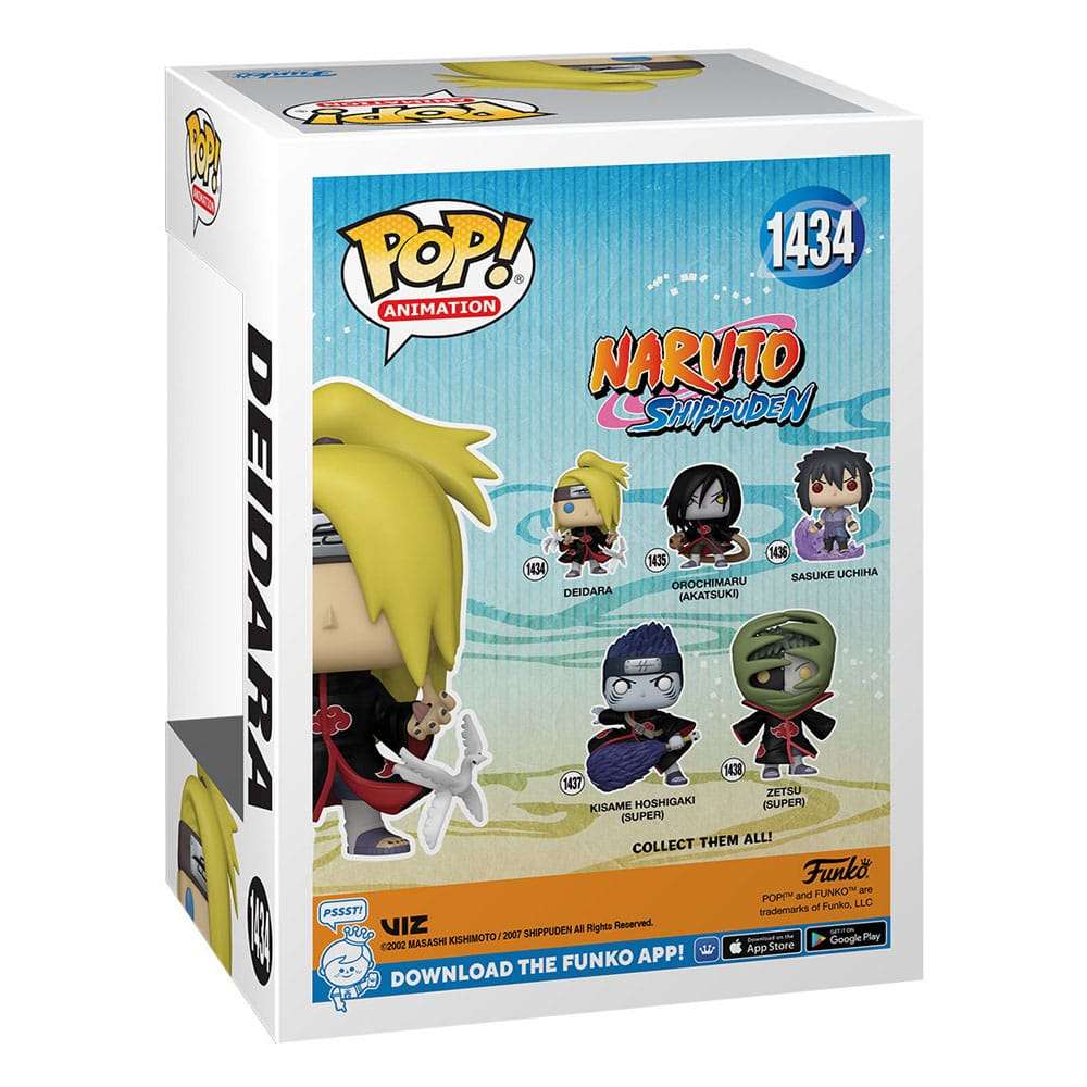 Funko Naruto Pop! Animation Vinyl Figure Deidara 9 cm by LAB7 Malta, Europe
