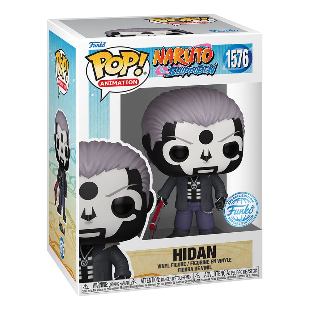 Funko Naruto POP! Hidan w/ Jacket Exclusive Vinyl Figure 9cm by LAB7 Malta, Europe