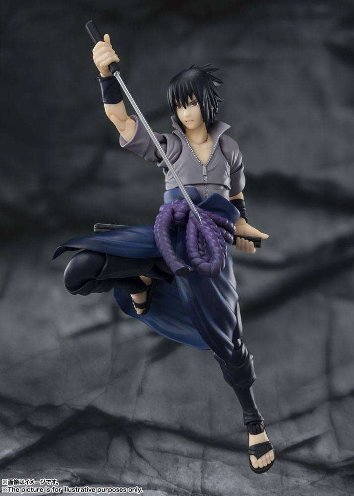 Tamashii Nations Naruto Shippuden S.H. Figuarts Action Figure Sasuke Uchiha - He who bears all Hatred by LAB7 Malta, Europe