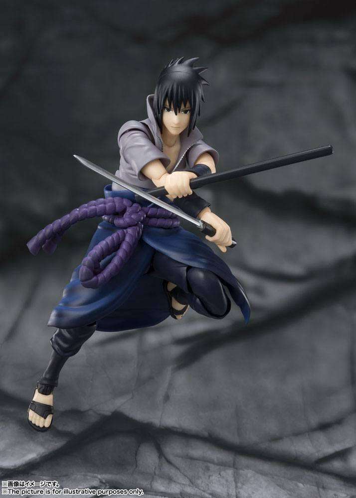 Tamashii Nations Naruto Shippuden S.H. Figuarts Action Figure Sasuke Uchiha - He who bears all Hatred by LAB7 Malta, Europe
