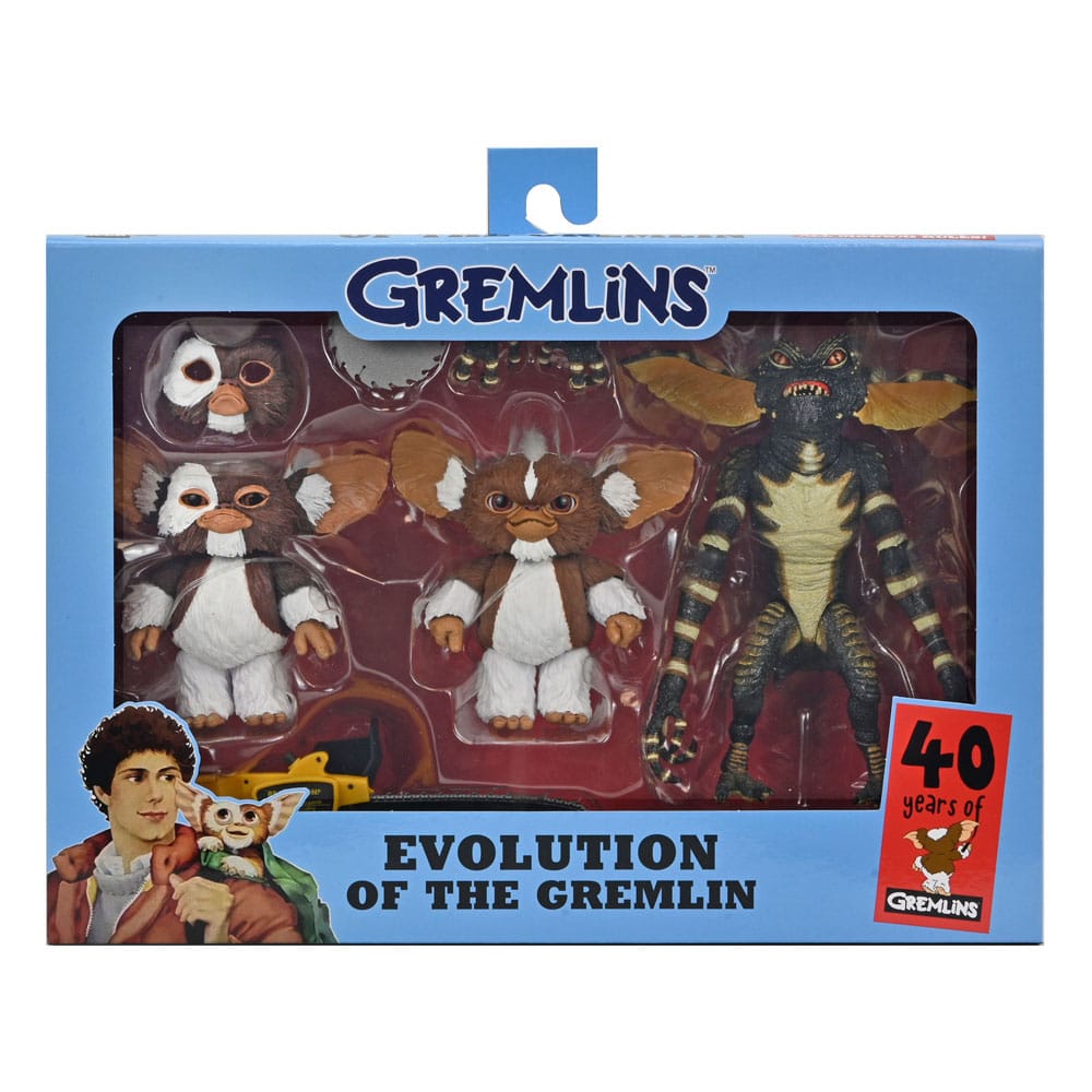 NECA NECA Gremlins Evolution of a Gremlin 40th Anniversary Action Figure Box Set 18 cm by LAB7 Malta, Europe