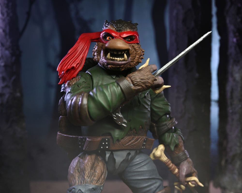 NECA NECA Universal Monsters x TMNT Raphael as The Wolfman Ultimate Action Figure 18 cm by LAB7 Malta, Europe