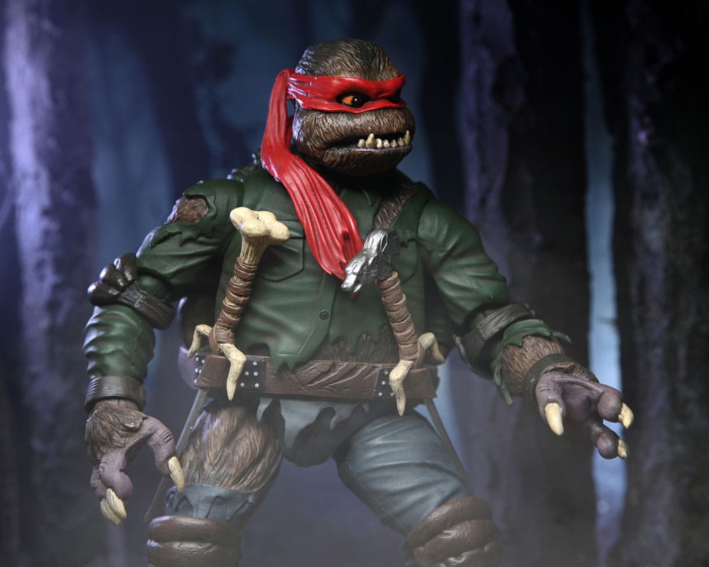 NECA NECA Universal Monsters x TMNT Raphael as The Wolfman Ultimate Action Figure 18 cm by LAB7 Malta, Europe