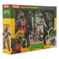 NECA NECA TMNT Cartoon 2 - Pack Space Adventure Donatello & Samurai Michelangelo 18cm by LAB7 Malta, Europe