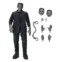 NECA Universal Monsters Action Figure Ultimate Frankenstein's Monster (Black & White) 18 cm by LAB7 Malta, Europe