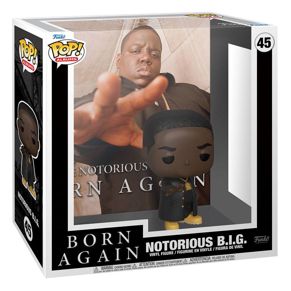 Funko Notorious B.I.G. POP! Albums Biggie Smalls - Born Again 45 by LAB7 Malta, Europe