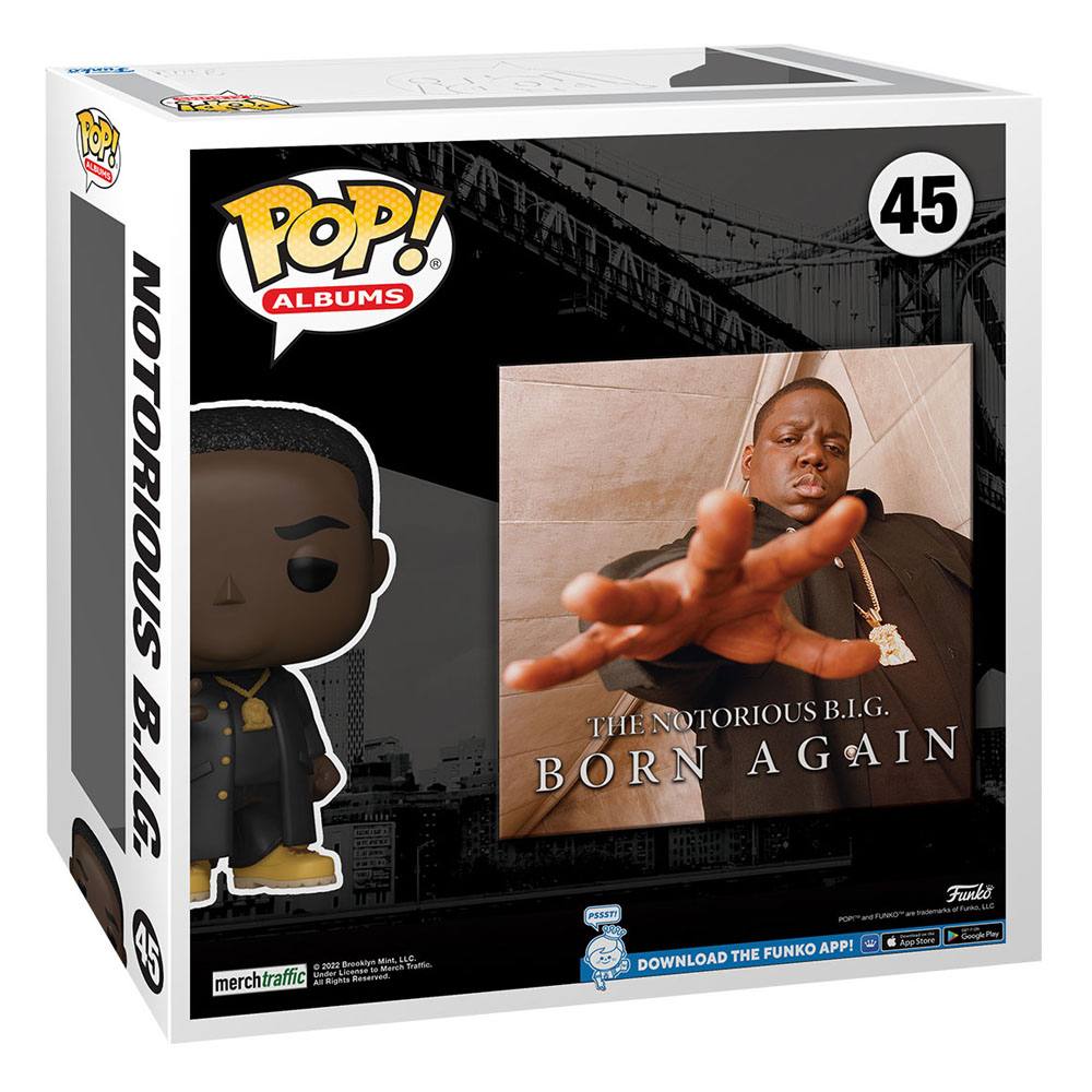 Funko Notorious B.I.G. POP! Albums Biggie Smalls - Born Again 45 by LAB7 Malta, Europe
