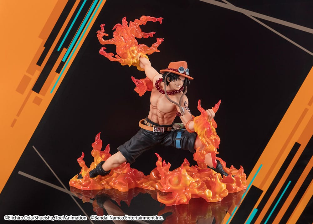 Tamashii Nations ONE PIECE - Ace "Bounty Rush 5th Anniv." - Statue FiguartsZERO 17cm by LAB7 Malta, Europe