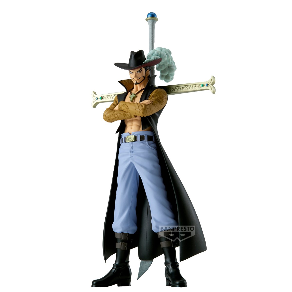 Banpresto ONE PIECE - Dracule Mihawk - DXF Extra Figure 17cm by LAB7 Malta, Europe