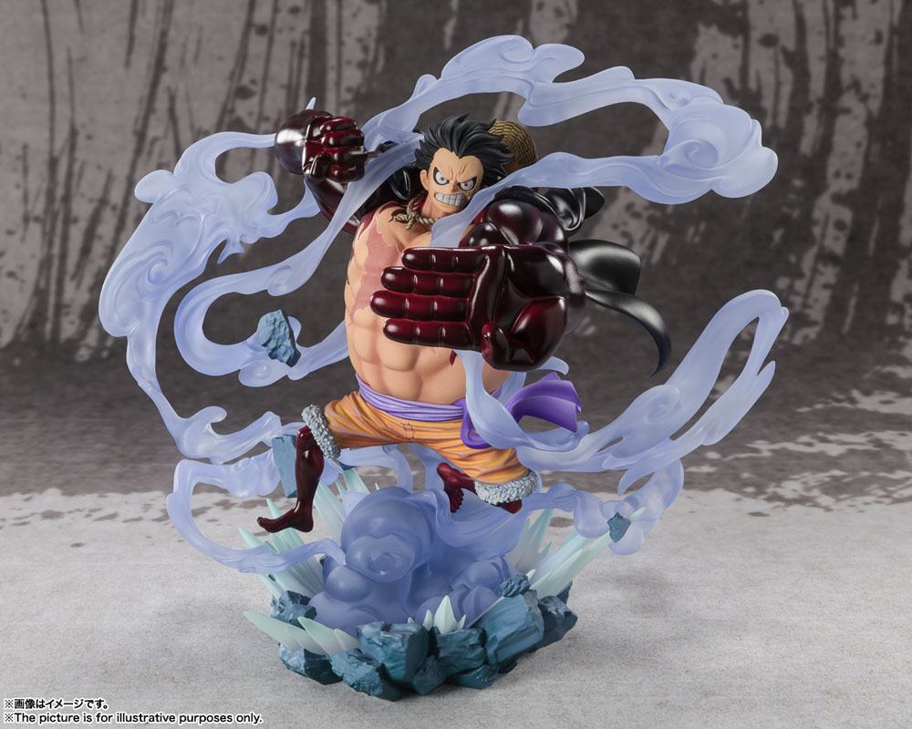 Tamashii Nations One Piece FiguartsZERO PVC Statue Extra Battle Monkey D. Luffy by LAB7 Malta, Europe