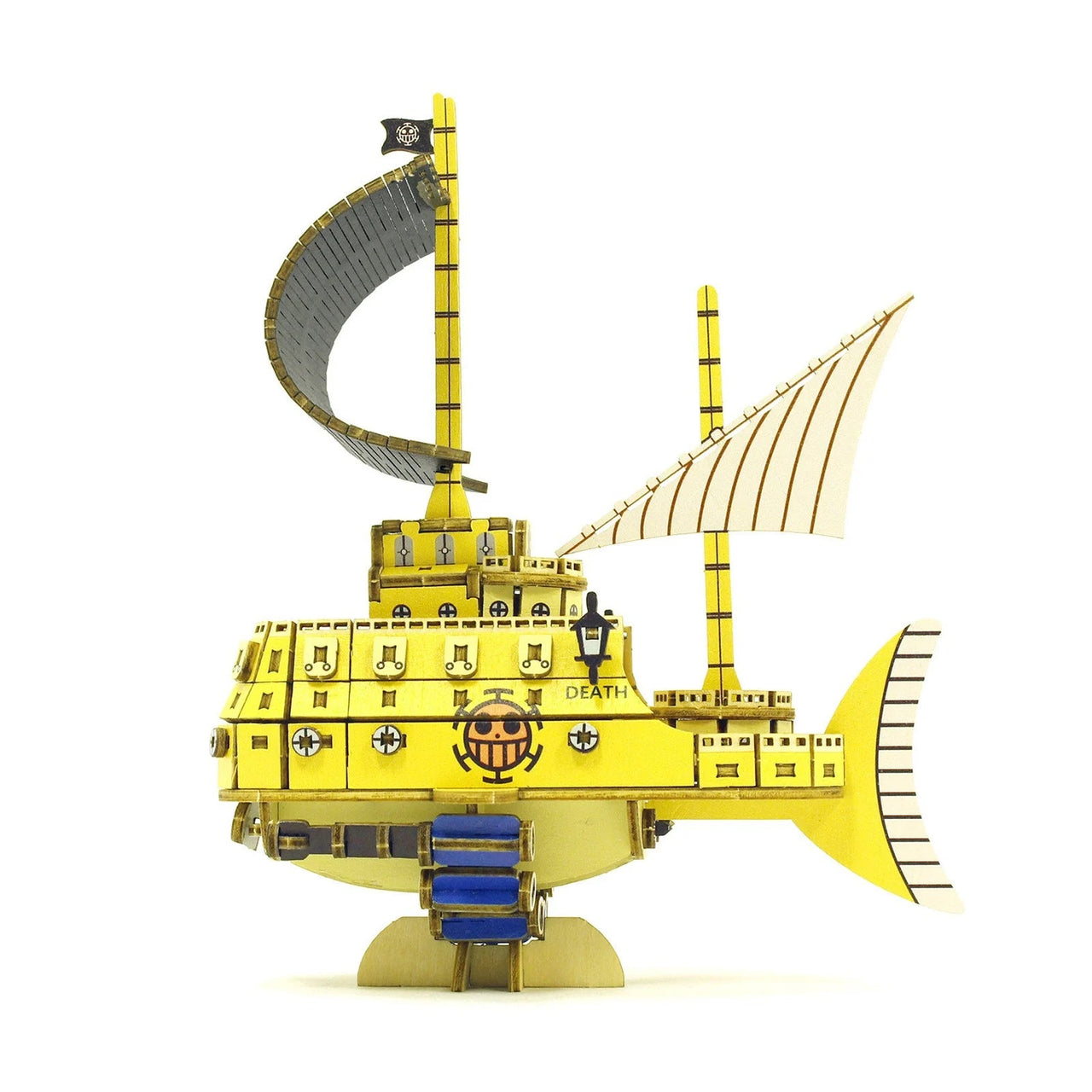 Kito Art One Piece Law’s Submarine Polar Tang Wood Model Kit by LAB7 Malta, Europe