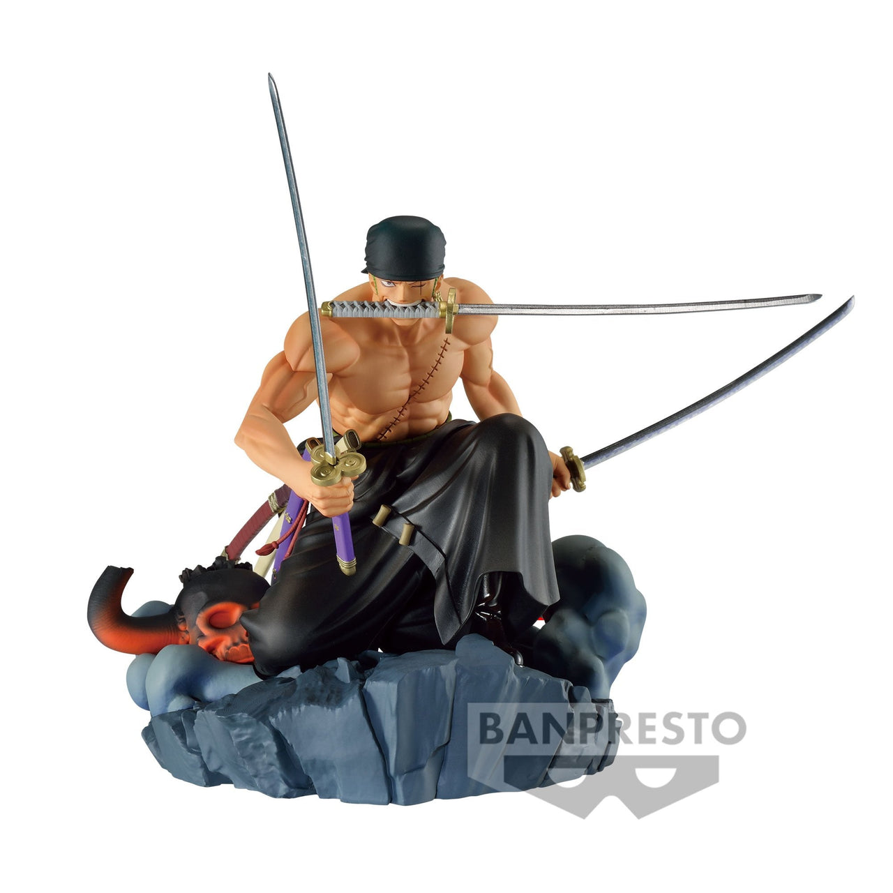 Banpresto ONE PIECE - Roronoa Zoro "The Brush" - Figure Dioramatic 15cm by LAB7 Malta, Europe
