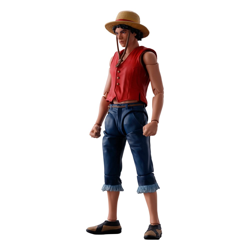 Tamashii Nations One Piece S.H. Figuarts Action Figure Monkey D. Luffy (Netflix) 14 cm by LAB7 Malta, Europe