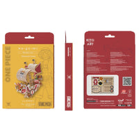 Kito Arts One Piece Thousand Sunny Wooden Model Kit by LAB7 Malta, Europe