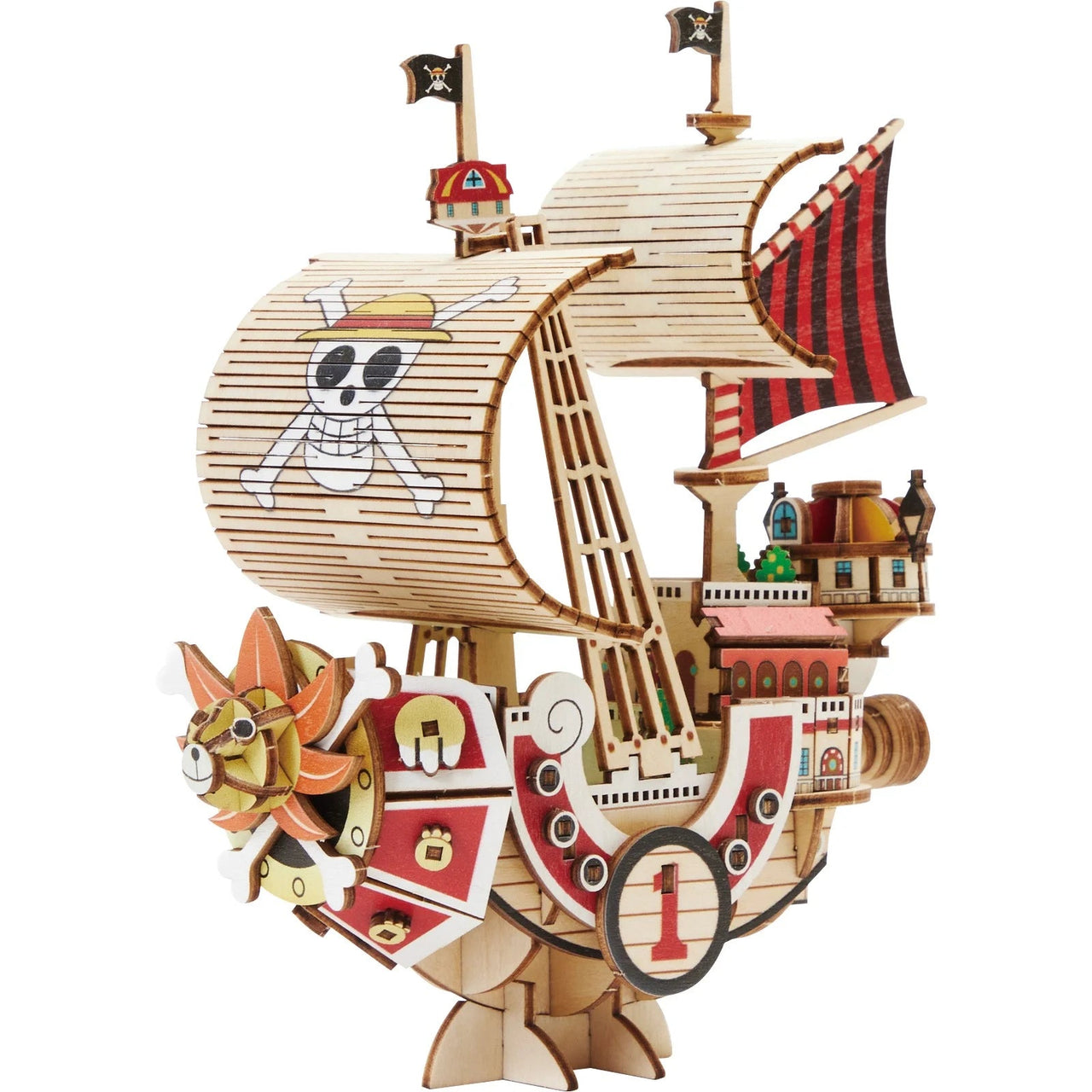 Kito Arts One Piece Thousand Sunny Wooden Model Kit by LAB7 Malta, Europe