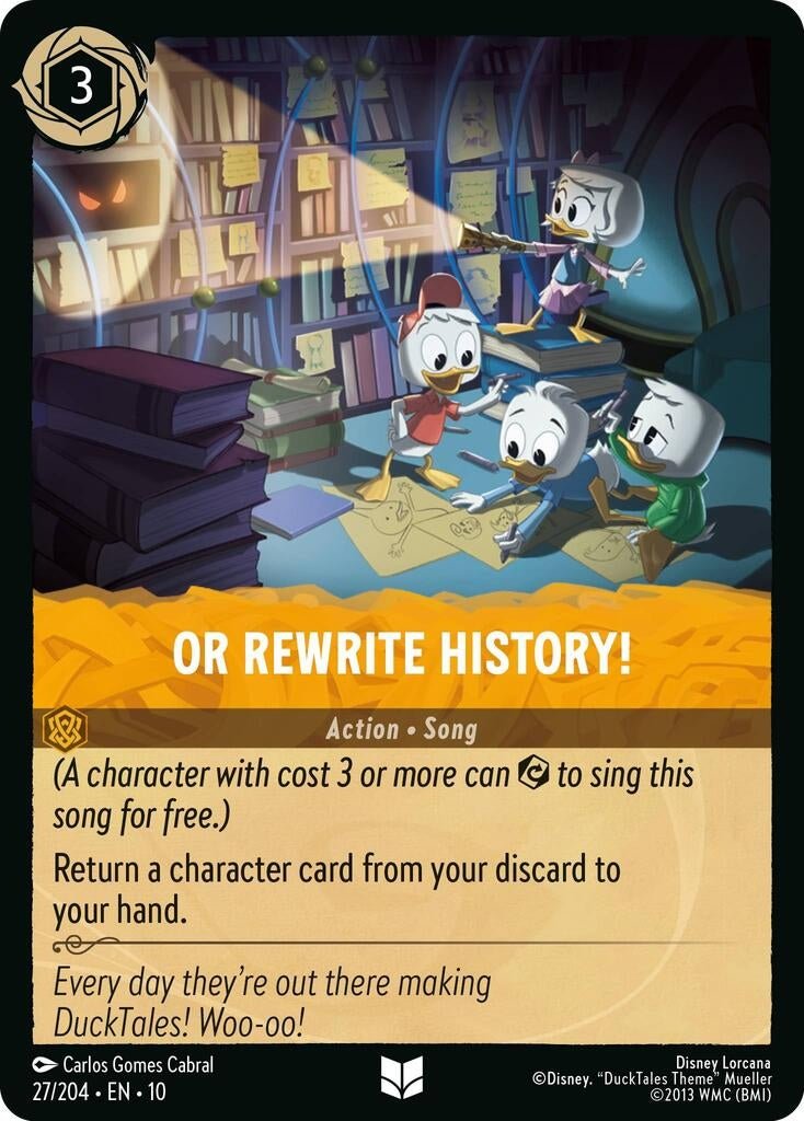 Ravensburger Or Rewrite History! (27/204) (Whispers in the Well) by LAB7 Malta, Europe