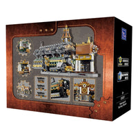 Pantasy Original - Steampunk Series Construction Set Steampunk Railway Station 36 cm by LAB7 Malta, Europe