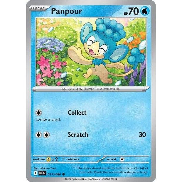 Pokemon Panpour (017/086) (SV: Black Bolt) by LAB7 Malta, Europe