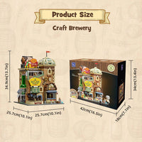 Pantasy Pantasy Craft Brewery Building Set 85023 – 6hr Brick Build by LAB7 Malta, Europe