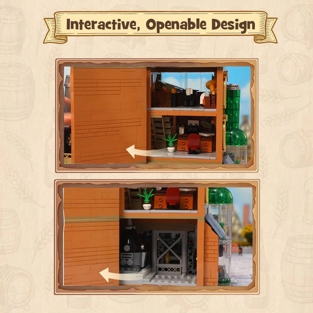 Pantasy Pantasy Craft Brewery Building Set 85023 – 6hr Brick Build by LAB7 Malta, Europe