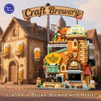 Pantasy Pantasy Craft Brewery Building Set 85023 – 6hr Brick Build by LAB7 Malta, Europe