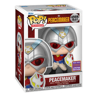 Funko Peacemaker with Shield Pop! 1237 (Wondrous Convention Exclusive) by LAB7 Malta, Europe