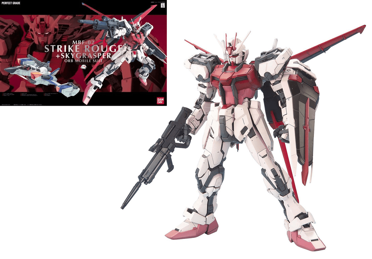 Bandai PG 1/60 Strike Rouge & Skygrasper by LAB7 Malta, Europe