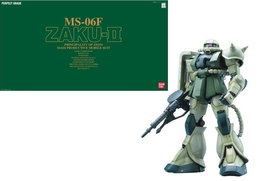 Bandai Gunpla PG 1/60 Zaku II Model Kit – Perfect Grade by LAB7 Malta, Europe