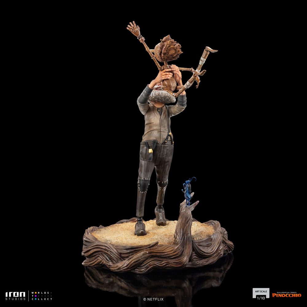 Iron Studios Pinocchio Art Scale Statue 1/10 Gepeto & Pinocchio 23 cm by LAB7 Malta, Europe