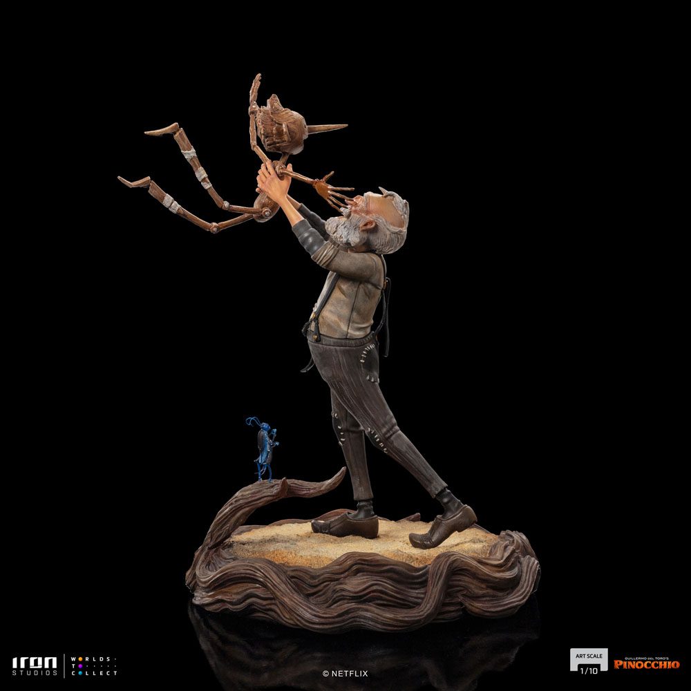Iron Studios Pinocchio Art Scale Statue 1/10 Gepeto & Pinocchio 23 cm by LAB7 Malta, Europe