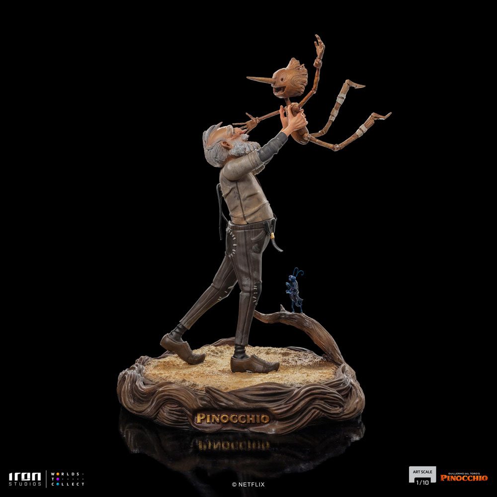 Iron Studios Pinocchio Art Scale Statue 1/10 Gepeto & Pinocchio 23 cm by LAB7 Malta, Europe