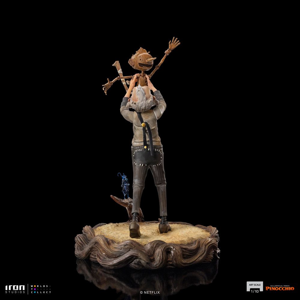 Iron Studios Pinocchio Art Scale Statue 1/10 Gepeto & Pinocchio 23 cm by LAB7 Malta, Europe