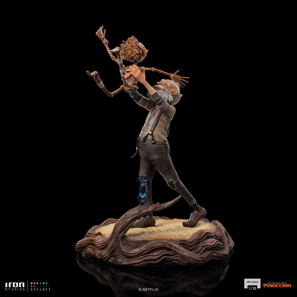 Iron Studios Pinocchio Art Scale Statue 1/10 Gepeto & Pinocchio 23 cm by LAB7 Malta, Europe