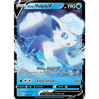The Pokemon Company Alolan Vulpix V (033/195) (SWSH12: Silver Tempest) by LAB7 Malta, Europe