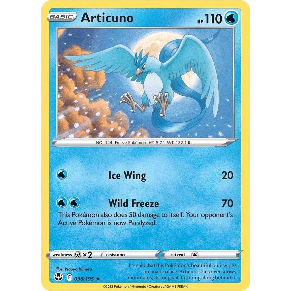 The Pokemon Company Articuno (036/195) (SWSH12: Silver Tempest) by LAB7 Malta, Europe