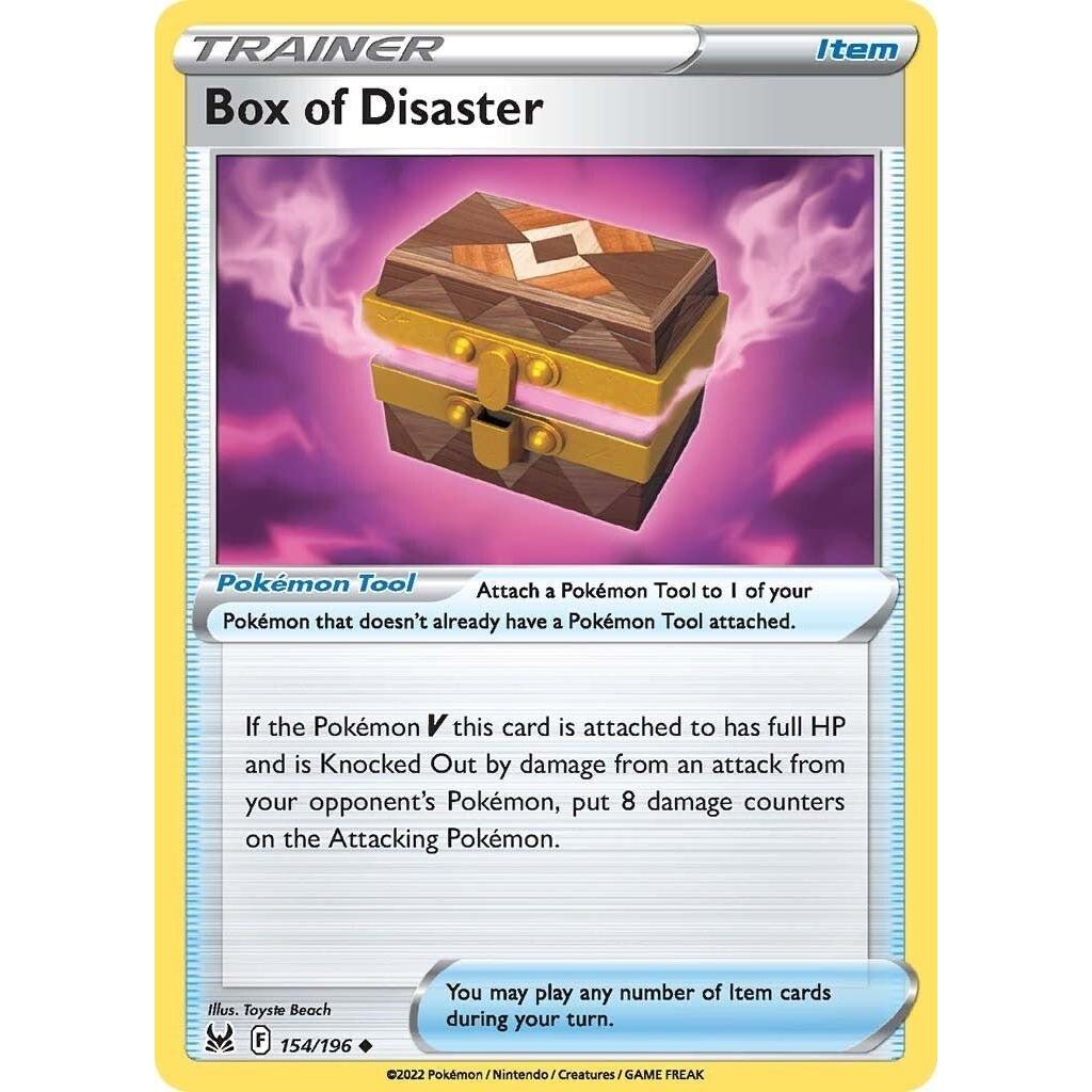 Pokemon Box of Disaster (154/196) (SWSH11: Lost Origin) by LAB7 Malta, Europe