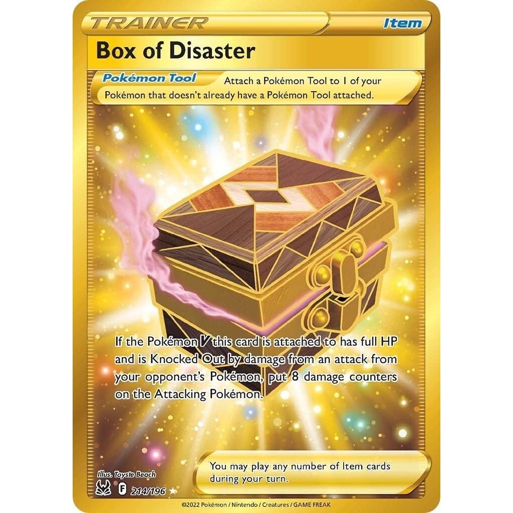 Pokemon Box of Disaster (Secret) (214/196) (SWSH11: Lost Origin) by LAB7 Malta, Europe