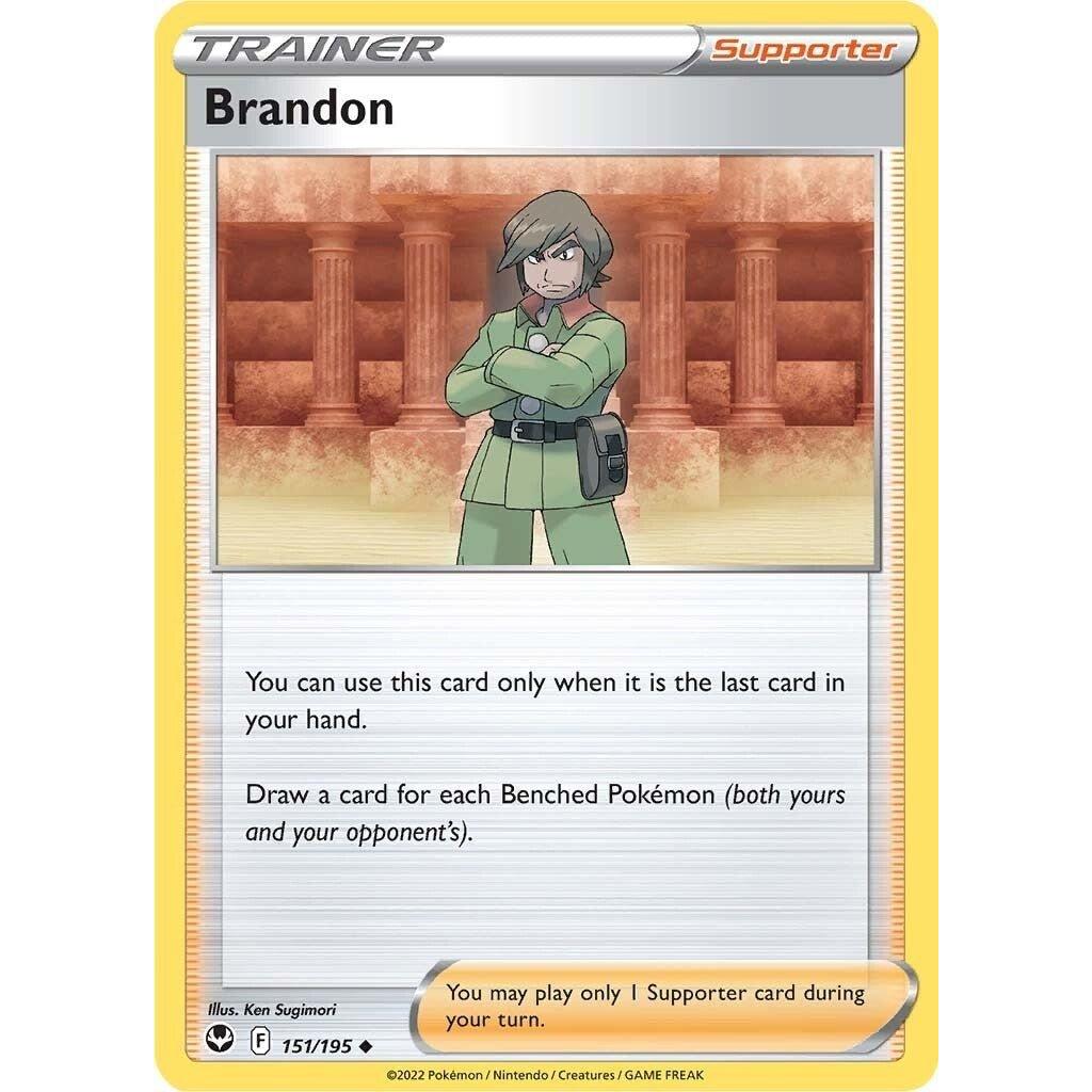 The Pokemon Company Brandon (151/195) (SWSH12: Silver Tempest) by LAB7 Malta, Europe