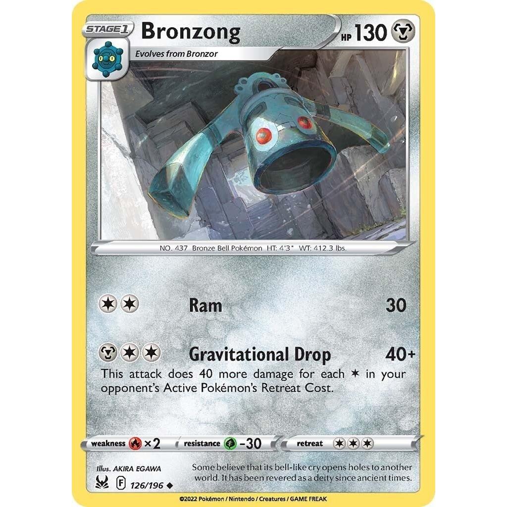 Pokemon Bronzong (126/196) (SWSH11: Lost Origin) by LAB7 Malta, Europe