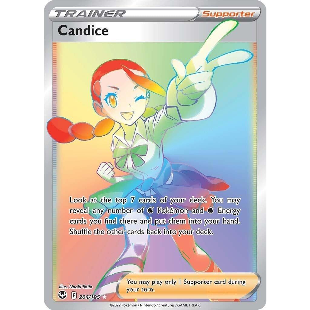 The Pokemon Company Candice (Secret) (204/195) (SWSH12: Silver Tempest) by LAB7 Malta, Europe