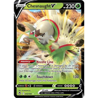 The Pokemon Company Chesnaught V (015/195) (SWSH12: Silver Tempest) by LAB7 Malta, Europe