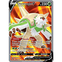 The Pokemon Company Chesnaught V (Full Art) (171/195) (SWSH12: Silver Tempest) by LAB7 Malta, Europe