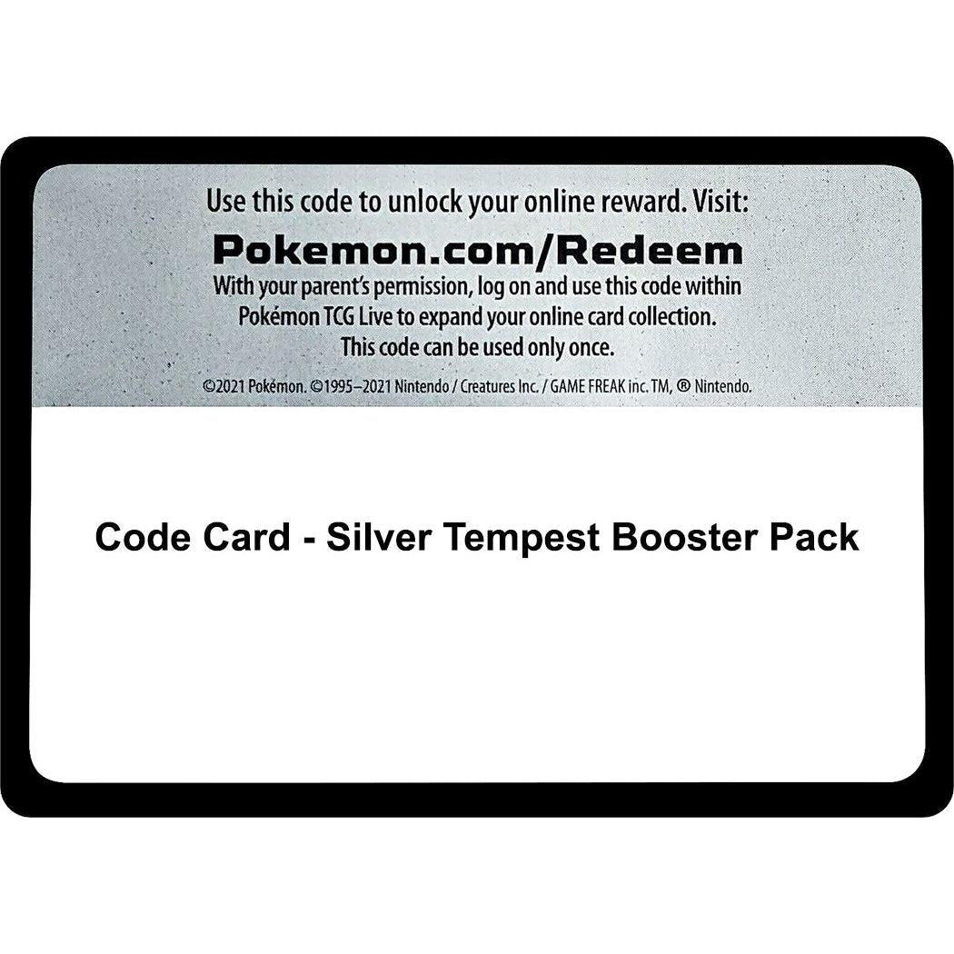 The Pokemon Company Code Card - Silver Tempest Booster Pack (SWSH12: Silver Tempest) by LAB7 Malta, Europe